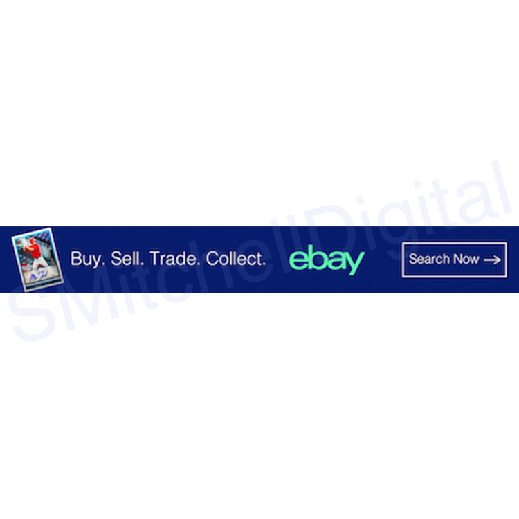screenshot of ebay website horizontal banner